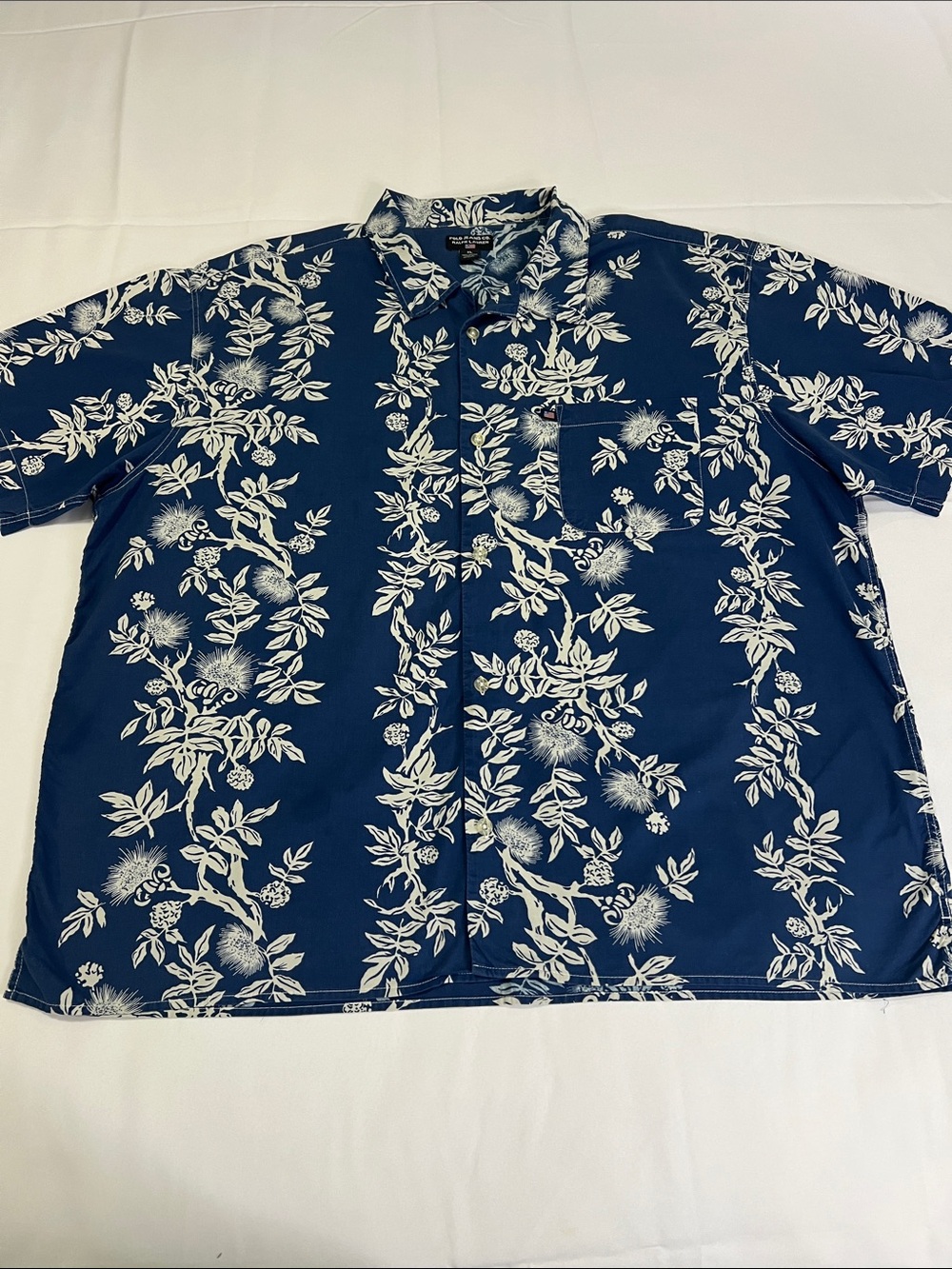 Polo Jeans Co. by Ralph Lauren Hawaiian VTG Shirt Button Down Short Sleeve